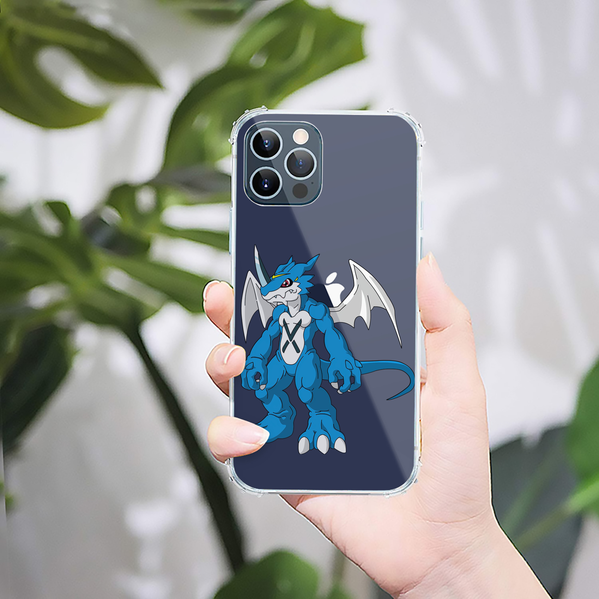（画像用） Digimon デジタルモンスター/デジモン 【iPhone 12シリーズ対応】透明スマホケース（クリアソフトケース）